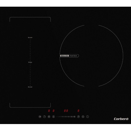 Induccion Corbero CCIG373FLEX, 3 Zonas, 60cm, Zona