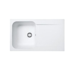 Fregadero Mepamsa KITE 86.50 BLANCO REV.,SINTETICO