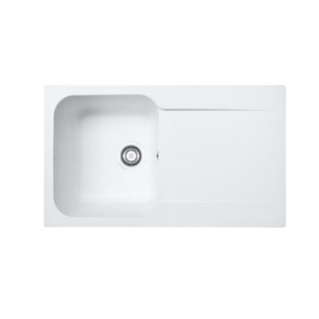 Fregadero Mepamsa KITE 86.50 BLANCO REV.,SINTETICO
