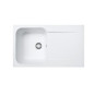 Fregadero Mepamsa KITE 86.50 BLANCO REV.,SINTETICO