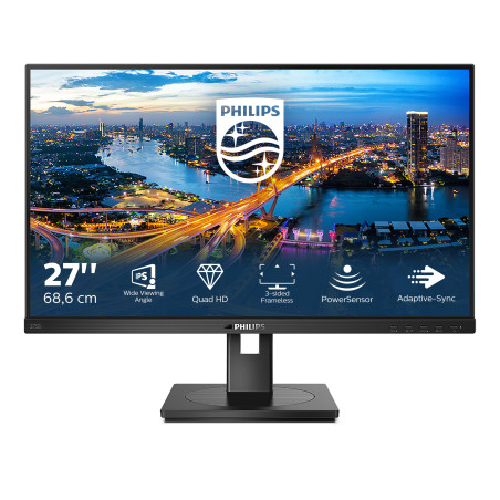 B Line 275B1/00 pantalla para PC 68,6 cm (27) 2560 x 1440 Pixeles 2K Ultra HD LCD Negro