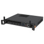MT71E PCs/estación de trabajo Intel® Core i5 i5-12450H 12 GB DDR4-SDRAM 256 GB Windows 11 Pro Chasis montado en bastidor Mini PC Negro