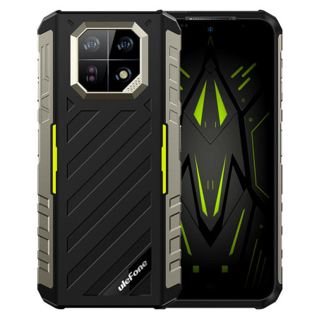 Armor 22 16,7 cm (6.58) Android 13 4G USB Tipo C 8 GB 128 GB 6600 mAh Negro, Verde
