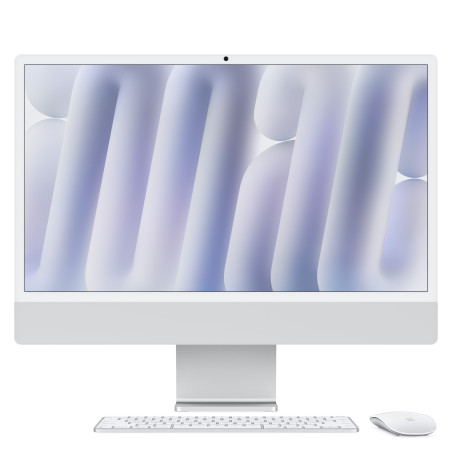 iMac Apple M M4 59,7 cm (23.5) 4480 x 2520 Pixeles PC todo en uno 16 GB 512 GB SSD macOS Sequoia Wi-Fi 6E (802.11ax) Plata