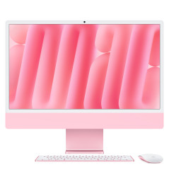 iMac Apple M M4 59,7 cm (23.5) 4480 x 2520 Pixeles PC todo en uno 16 GB 512 GB SSD macOS Sequoia Wi-Fi 6E (802.11ax) Rosa