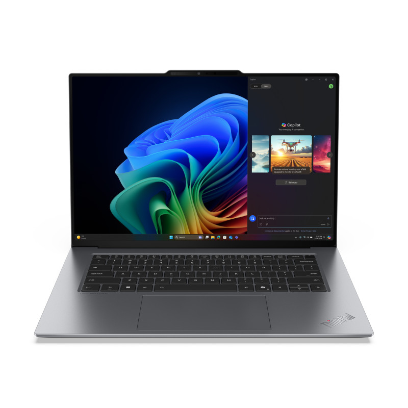 ThinkPad X9-15 Gen 1 Copilot+ PC Intel Core Ultra 7 258V Portátil 38,9 cm (15.3) Pantalla táctil 2.8K 32 GB LPDDR5x-SDRAM 1 TB SSD Wi-Fi 7 (802.11be) Windows 11 Pro Español Gris
