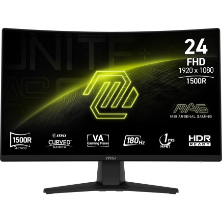 MAG 242C pantalla para PC 59,9 cm (23.6) 1920 x 1080 Pixeles Full HD LCD Negro