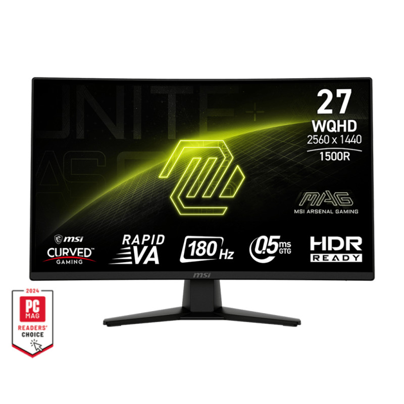 MAG 274CQF pantalla para PC 68,6 cm (27) 2560 x 1440 Pixeles Wide Quad HD Negro