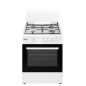 Cocina Corbero CCSF60420BW, 4 fuegos, 60cm, Blanca