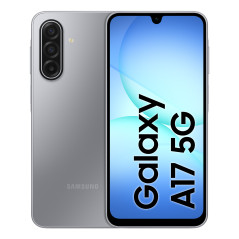 Galaxy A17 5G 17 cm (6.7) Ranura híbrida Dual SIM Android 15 USB Tipo C 4 GB 128 GB 5000 mAh Gris
