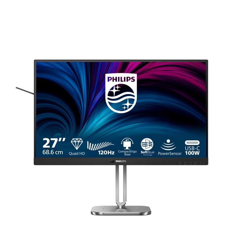 27B2U4601/00 pantalla para PC 68,6 cm (27) 2560 x 1440 Pixeles Quad HD LCD Gris