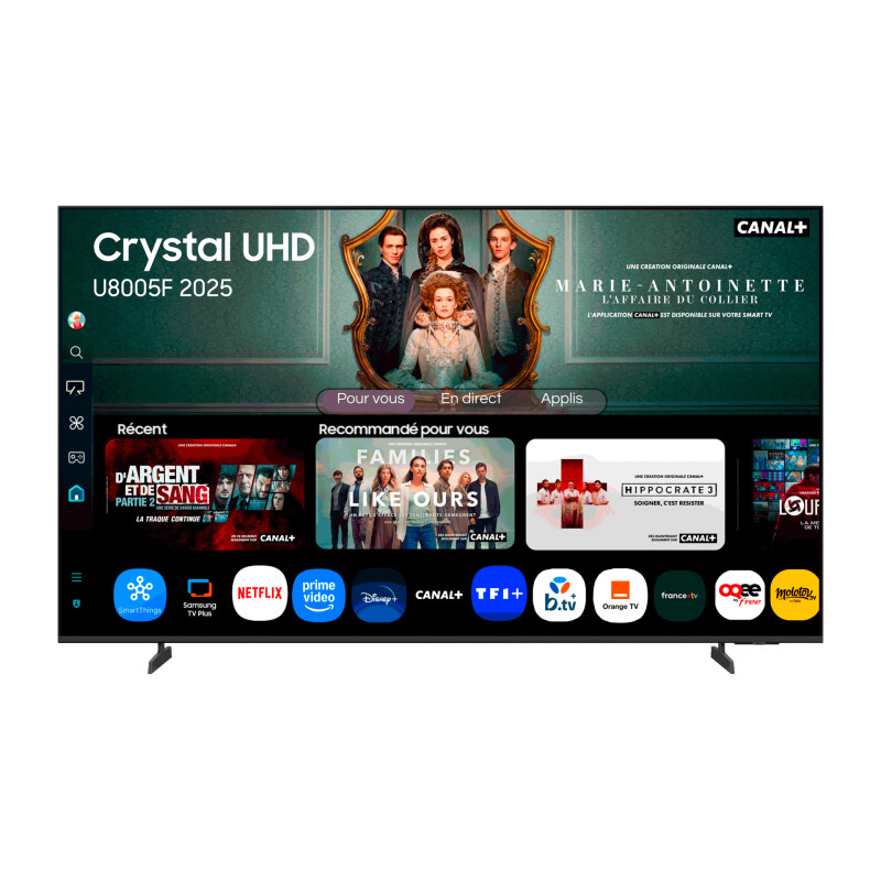 TU50U8005FU 127 cm (50) 4K Ultra HD Smart TV Wifi Negro