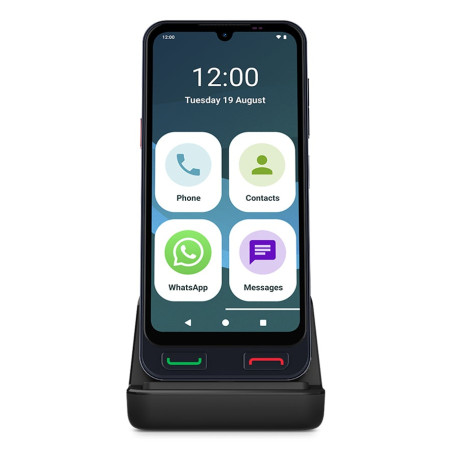 Zeus 2 Pro 15,5 cm (6.1) SIM doble Android 15 4G USB Tipo C 4 GB 128 GB 3700 mAh Negro