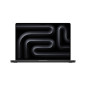MacBook Pro Apple M M4 Max Portátil 41,1 cm (16.2) 48 GB 1 TB SSD Wi-Fi 6E (802.11ax) macOS Sequoia Negro