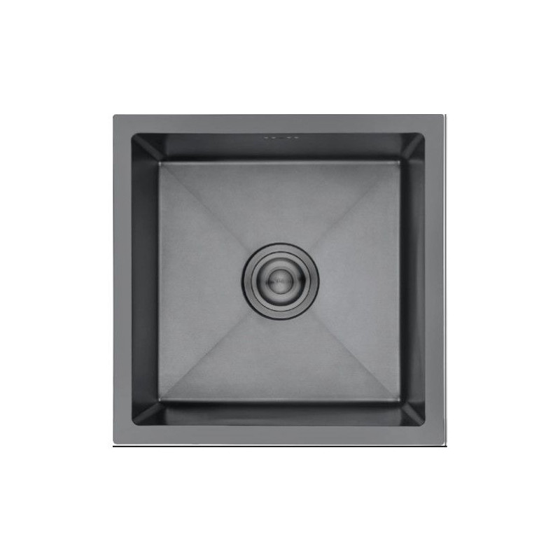 Fregadero Nova TRENTO4040N, 40X40 Acero Negro