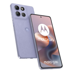 moto g86 5G 16,9 cm (6.67) SIM doble Android 15 USB Tipo C 8 GB 256 GB 5200 mAh Lila