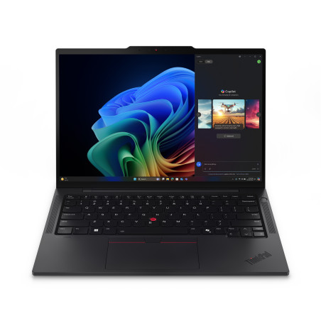 ThinkPad T14s Gen 6 (AMD) Copilot+ PC AMD Ryzen AI 7 PRO 360 Portátil 35,6 cm (14) Pantalla táctil WUXGA 32 GB LPDDR5x-SDRAM 512 GB SSD Wi-Fi 7 (802.11be) Windows 11 Pro Español Negro