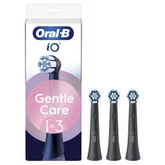 Recambio Dental Braun OralB iO Gentle Care x3 Negr