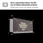 Microondas LG MG7Z2593D, 25L, Integr., 900w