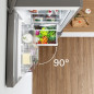 Combi Bosch KGN39VIEB, E, 203x60x66, Puertas Acero
