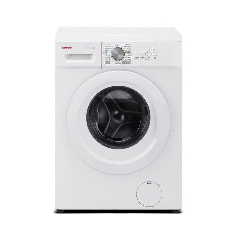 Lavadora Corbero CLAM712W, 7kg, 1200rpm, D, Blanco