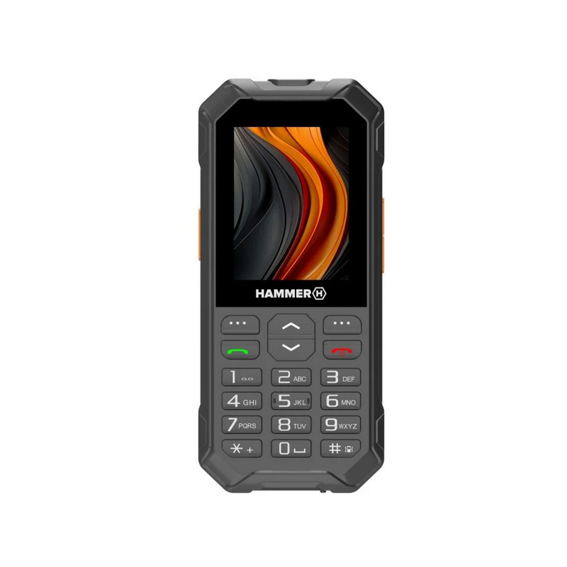 6 LTE 6,1 cm (2.4) Negro, Naranja Teléfono resistente
