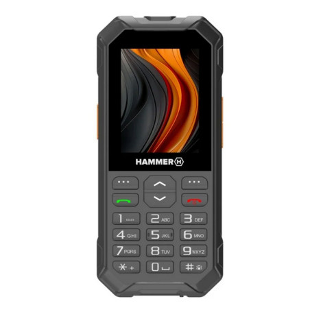 6 LTE 6,1 cm (2.4) Negro, Naranja Teléfono resistente