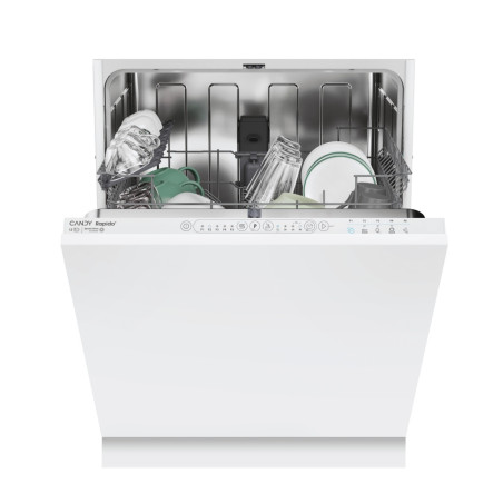 Lavavajillas Candy CI3E53E0W, 13cub, 60cm, E, Inte
