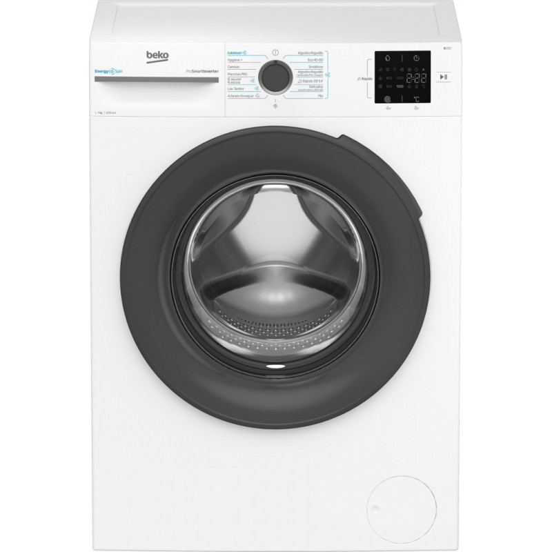 Lavadora Beko VBM3WFU37213WA, 7kg, 1200rpm, A