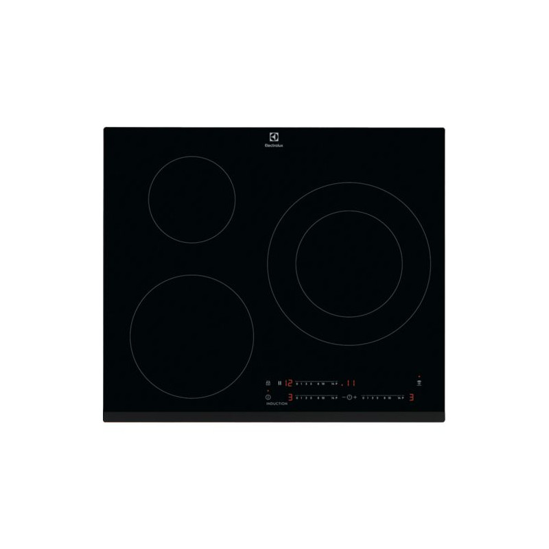 Induccion Electrolux EIT60342, 3 Zonas, 7,3Kw, Sli