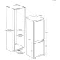Combi Haier HBW7719DT, 194x69cm, D, TNF, Integrabl