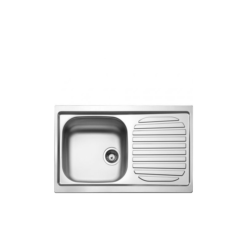 Fregadero Smeg LYP791D, 1C1E, Inox, 79x50x15