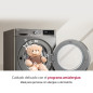 Secadora LG RH90V9PV2N, 9kg, C, Inox, bomba calor