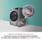 Secadora LG RH90V9PV2N, 9kg, C, Inox, bomba calor