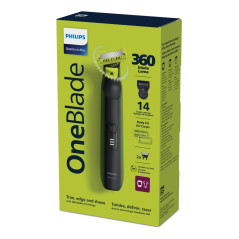 Afeitadora Philips QP654215, OneBladePro360, 90min