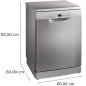 Lavavajillas Bosch SMS2HTI06E, 13cub, C, inox