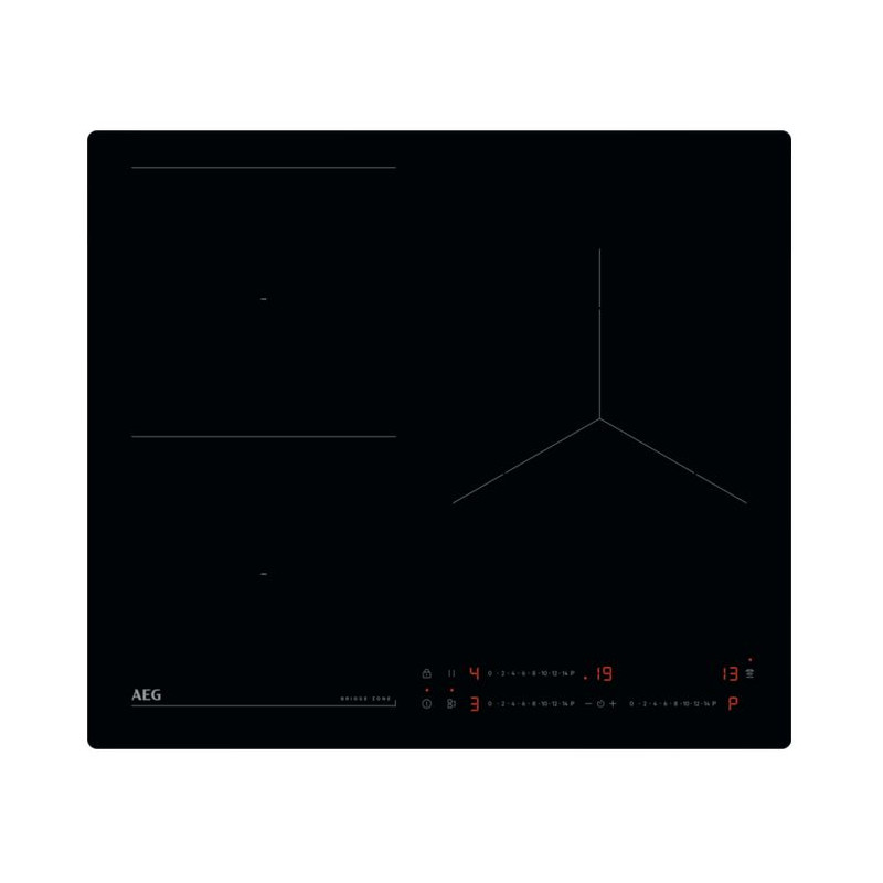 Induccion AEG TO63IQ0BIB, 3 Zonas, 60cm, 7.2kW