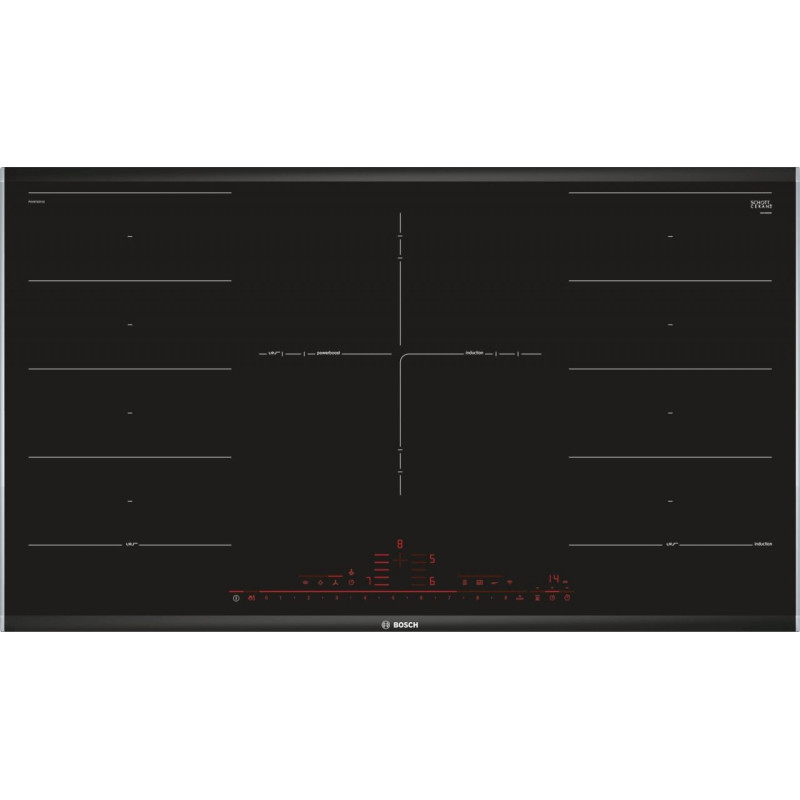 Induccion Bosch PXV975DV1E, 3 Zonas, 90cm