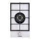 Encimera Corbero CPCGY121DWCI, 1f, Cristal Blanco,