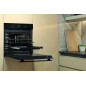 Horno Whirlpool OMR58HU1B, Multif, 71L, A+, Negro