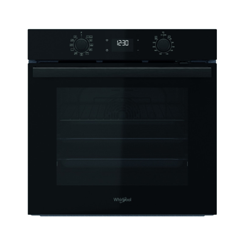 Horno Whirlpool OMR58HU1B, Multif, 71L, A+, Negro