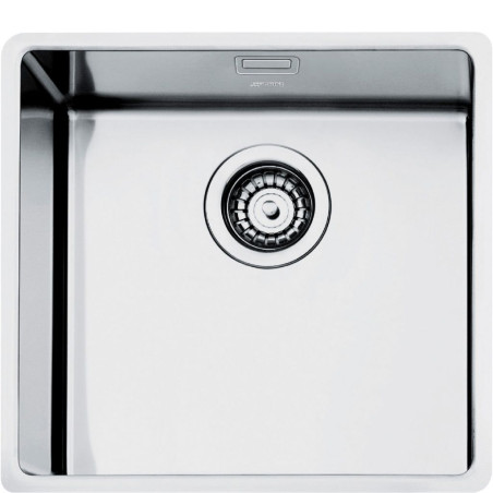 Fregadero Smeg VFU50SFR, 1C, Inox, 50x40x20, R15