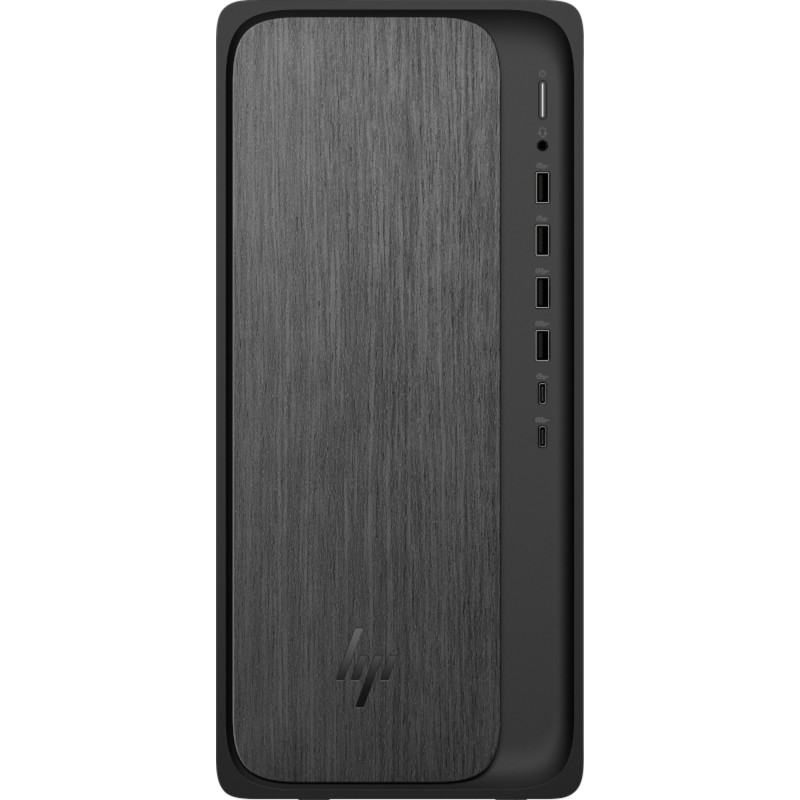 OmniDesk Desktop M02-0025ns PC AMD Ryzen 5 8500G 16 GB DDR5-SDRAM 1 TB SSD Windows 11 Home Torre AI PC Negro, Gris