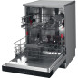 Lavavajillas Whirlpool WFC3C34PX, 14Cub, D, inox