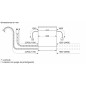 Lavavajillas Siemens SN23HW02ME, 14cub, D, 3ªB, Bl