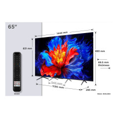 Tv TCL 65P8K, 65\", QLED / 144 HZ / Onkyo So