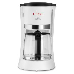 Cafetera Goteo Ufesa CG7113ACTIVA, 6tz, 600w, Blan