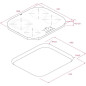 Vitroceramica Teka TCC 64310 TTC BK