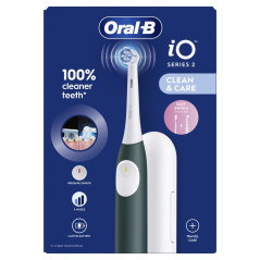 Cepillo Dental Braun OralB IO2 Verde con funda de