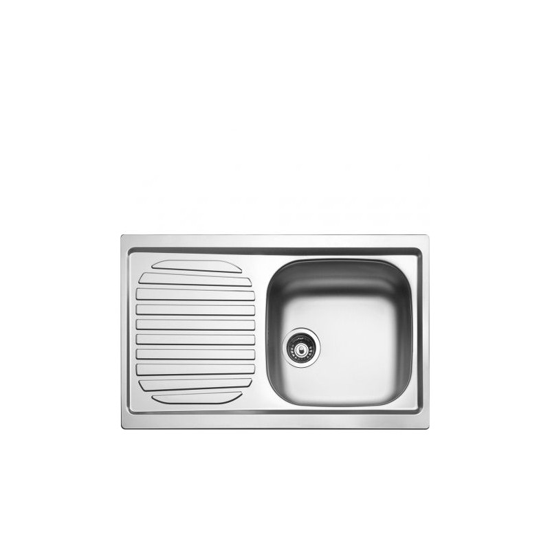 Fregadero Smeg LYP791S, 1C1E, Inox, 79x50x15